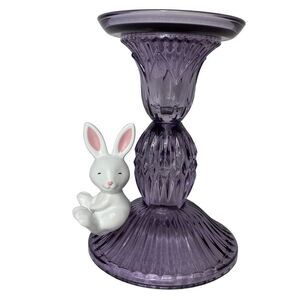 Bath and Body Works 2023 Easter Bunny Single wick candle holder.